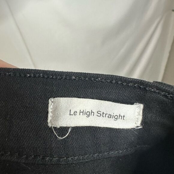 Frame Women's Black Le High Straight Jeans size 24 - Picture 11 of 15